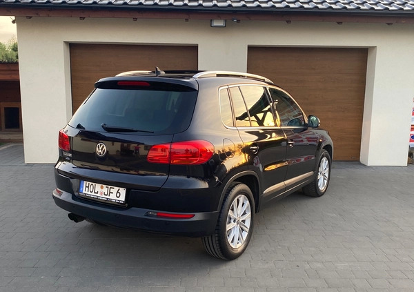 Volkswagen Tiguan cena 42900 przebieg: 247497, rok produkcji 2012 z Chełmno małe 407